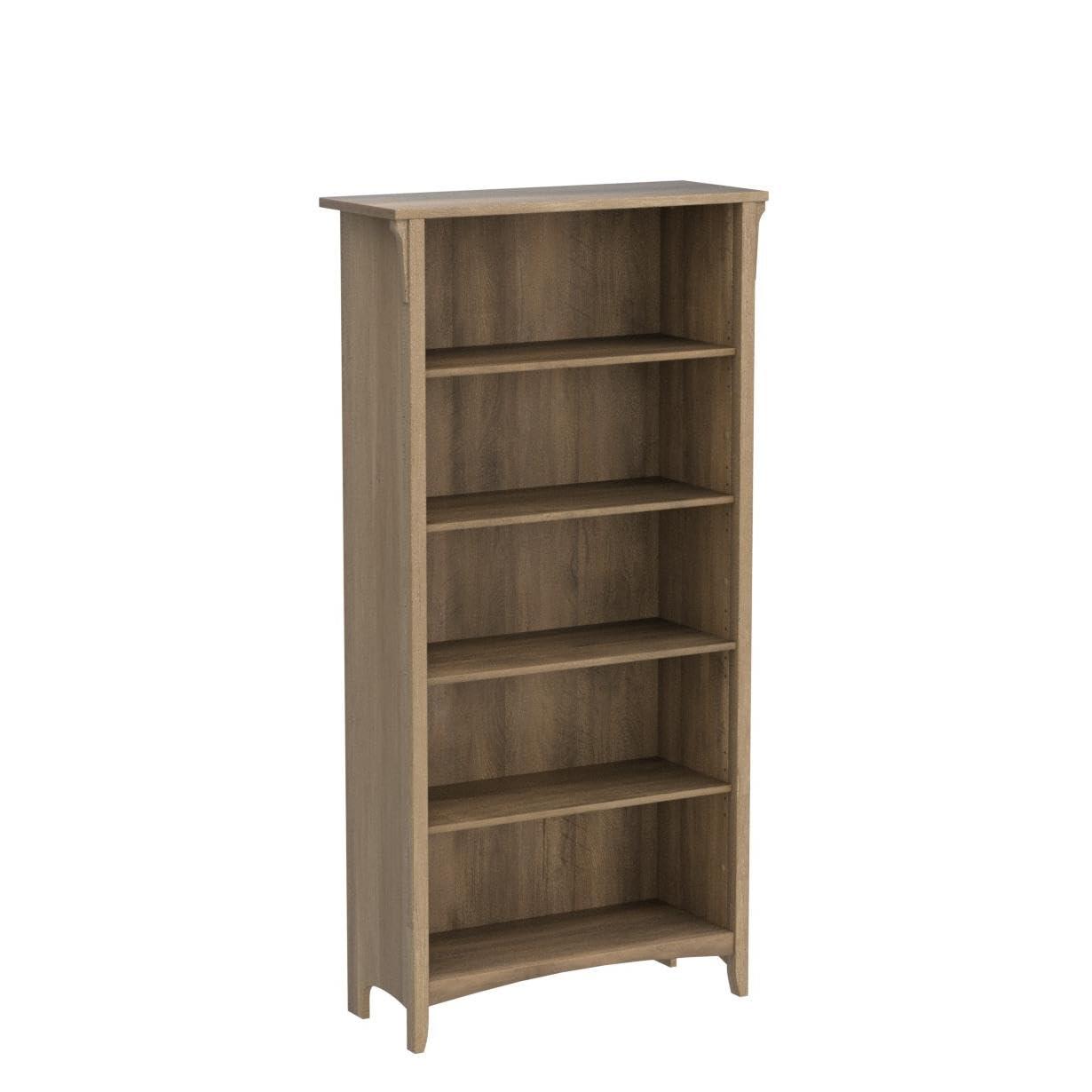 Red Barrel Studio® Khadesha Tall 5 Shelf Bookcase - Set Of 2