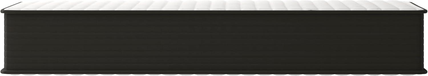 Queen 12" Black and White Hybrid Innerspring Mattress