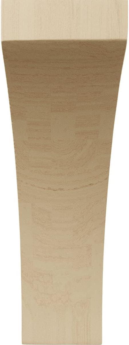 Large Natural Rubberwood Lawson Corbel, 10" Height