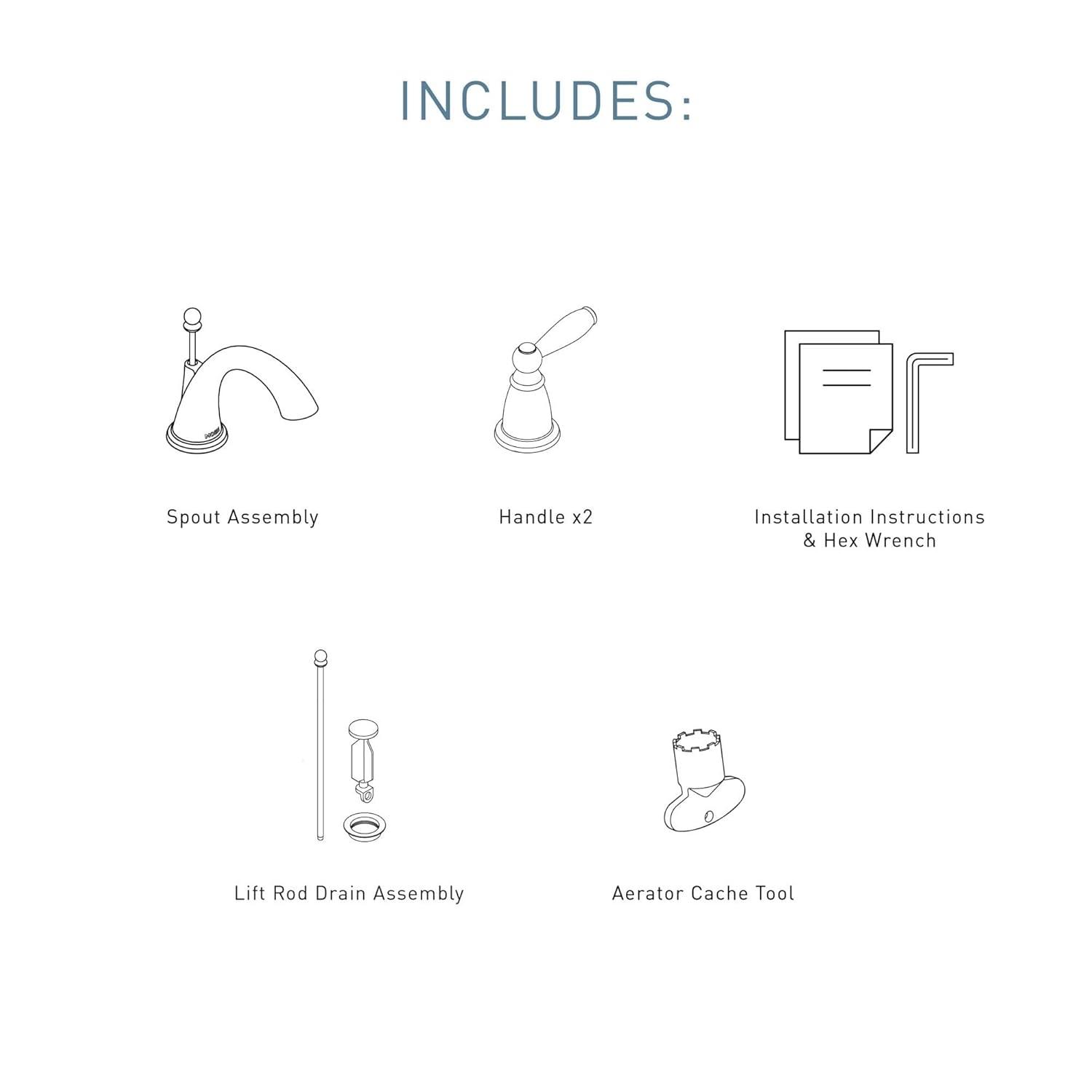 Moen Brantford Widespread Bathroom Faucet