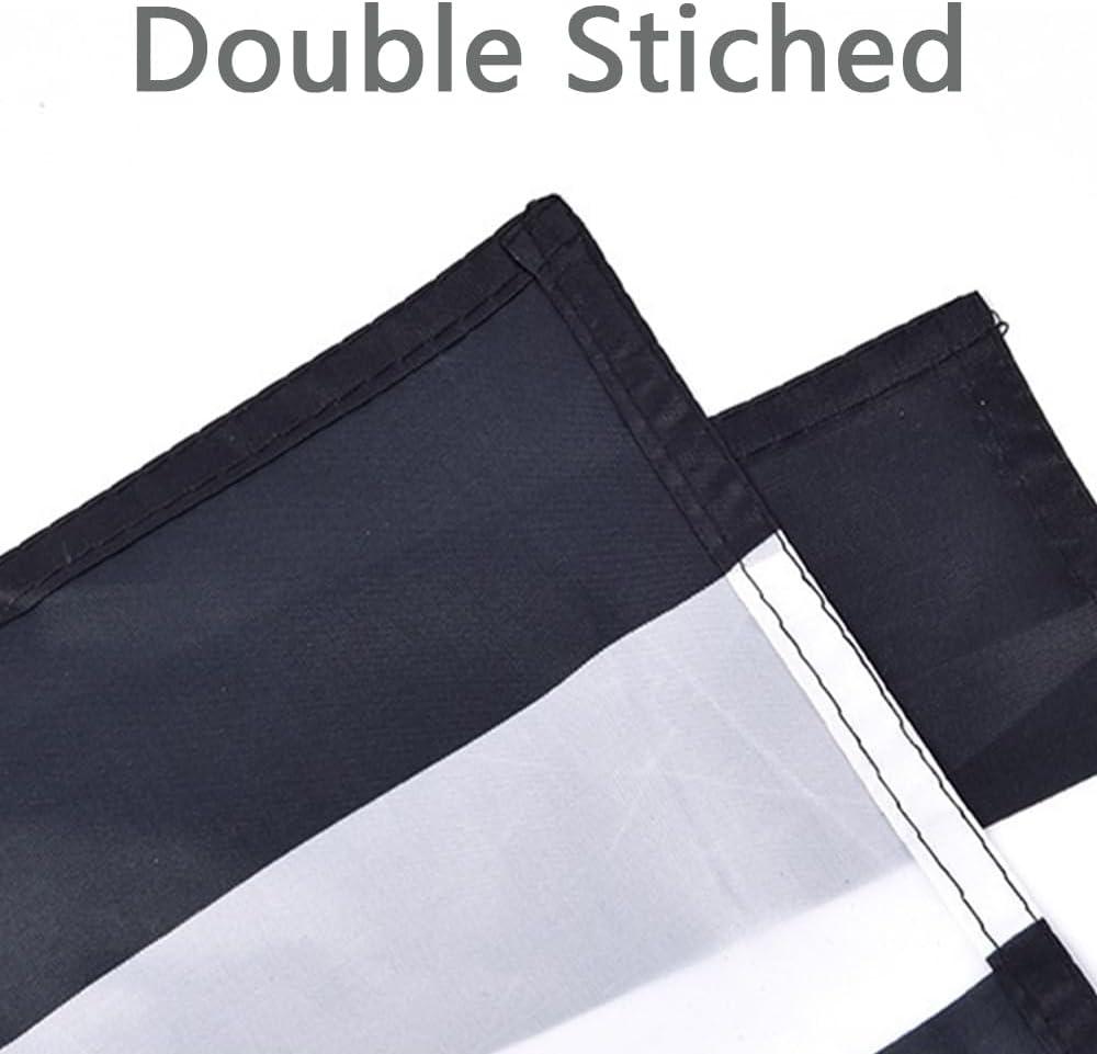 Thin Blue Line American Flags for Outside 3x5 US USA Police Flag Outdoor Vivid Color Fade Resistant Double Stitched Blue Line flag with Brass Grommets