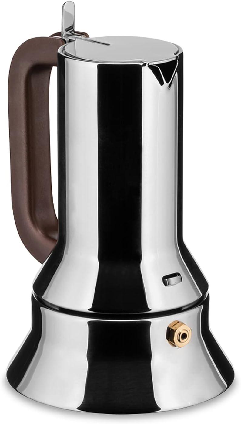 Stainless Steel 1-Cup Stovetop Espresso Coffee Maker