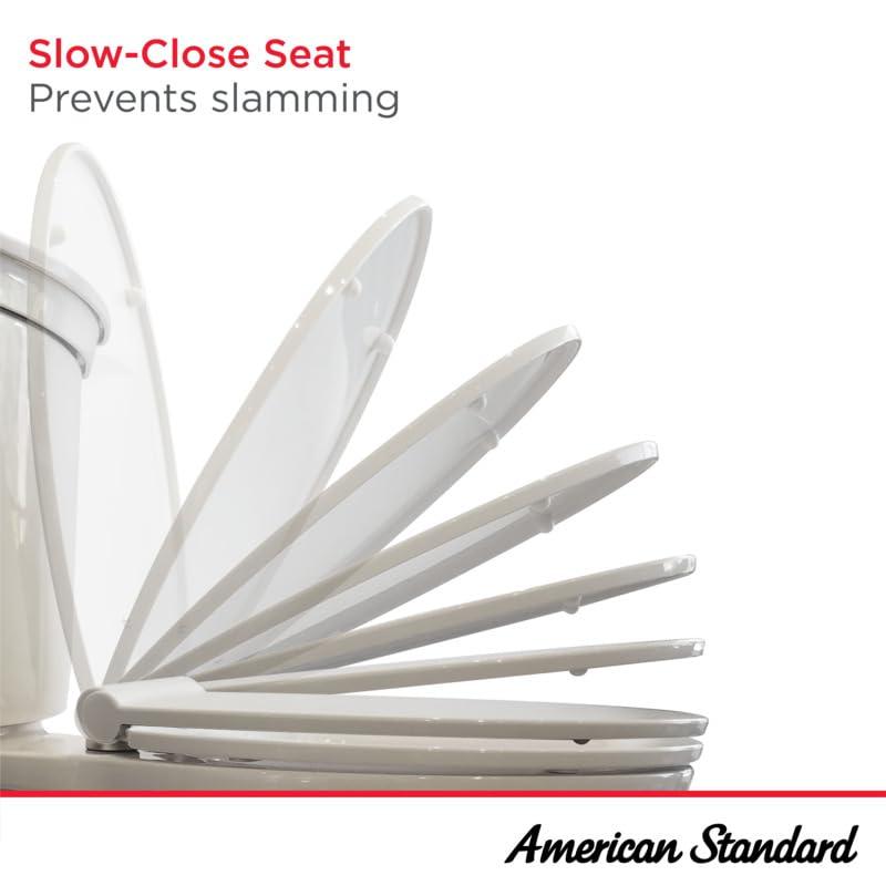 Telescoping Elongated Toilet Seat and Lid