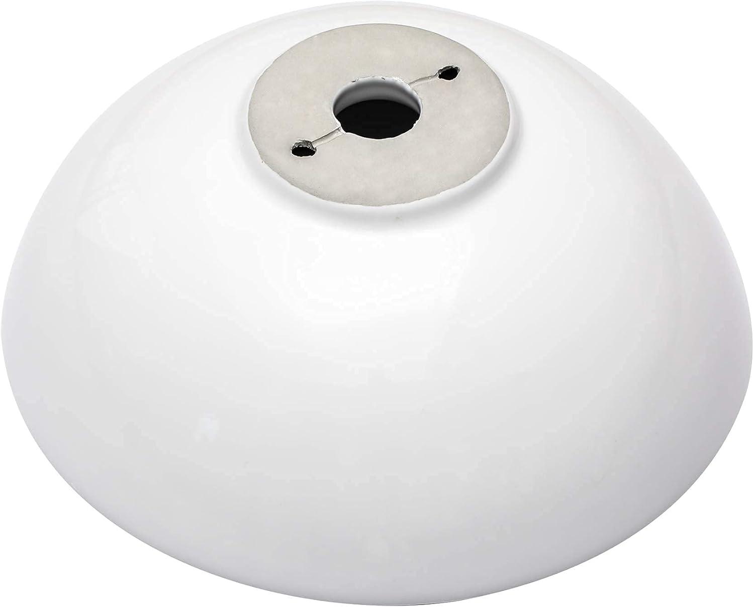 Mocoloo 13x13 Round Bowl Bathroom Modern White Above Counter Porcelain Ceramic Vessel Sink