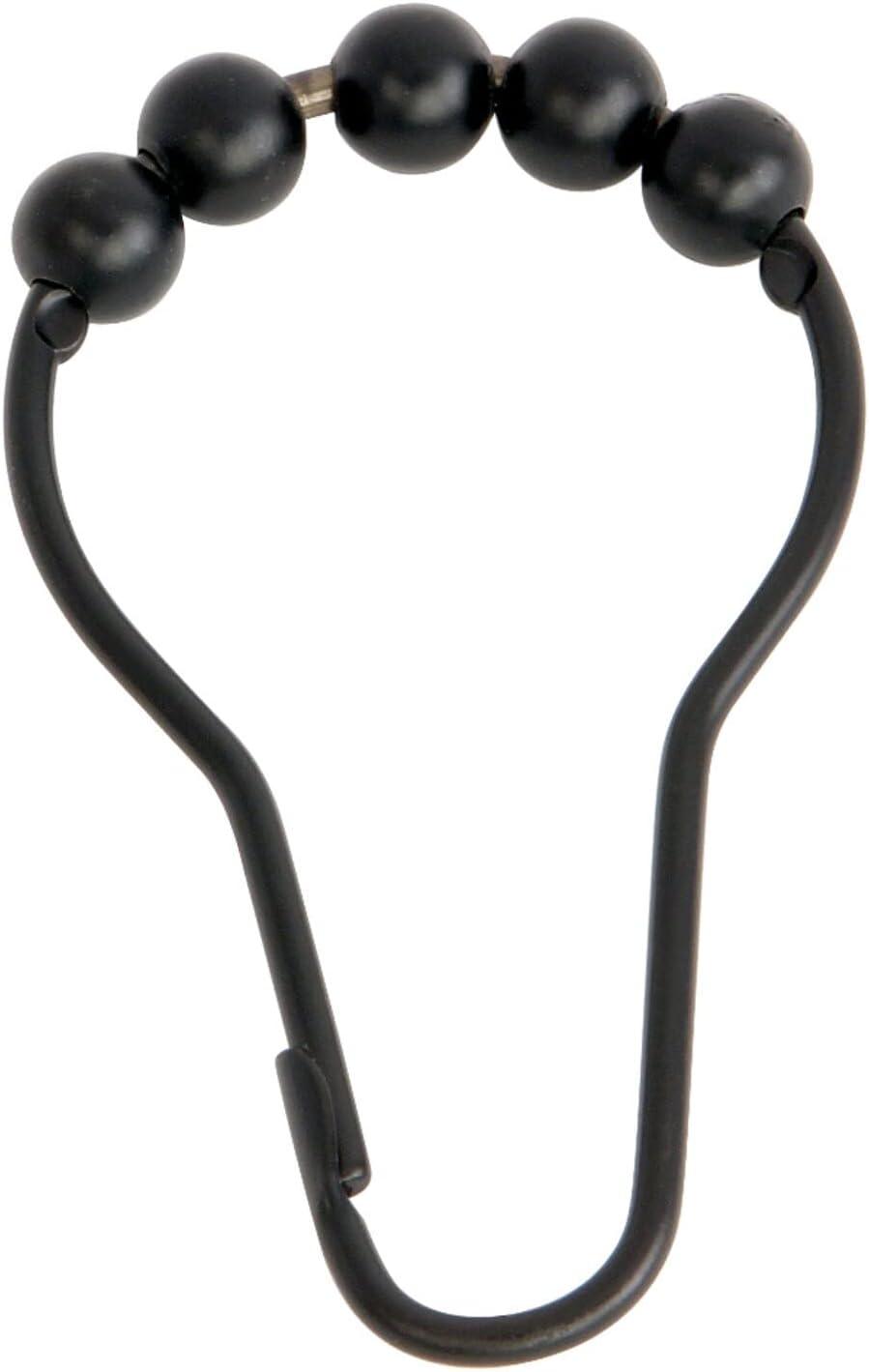 Kingston Brass Kingston Brass Edenscape Roller Ball Shower Curtain Rings (12 Pieces/Set) (Set of 12)