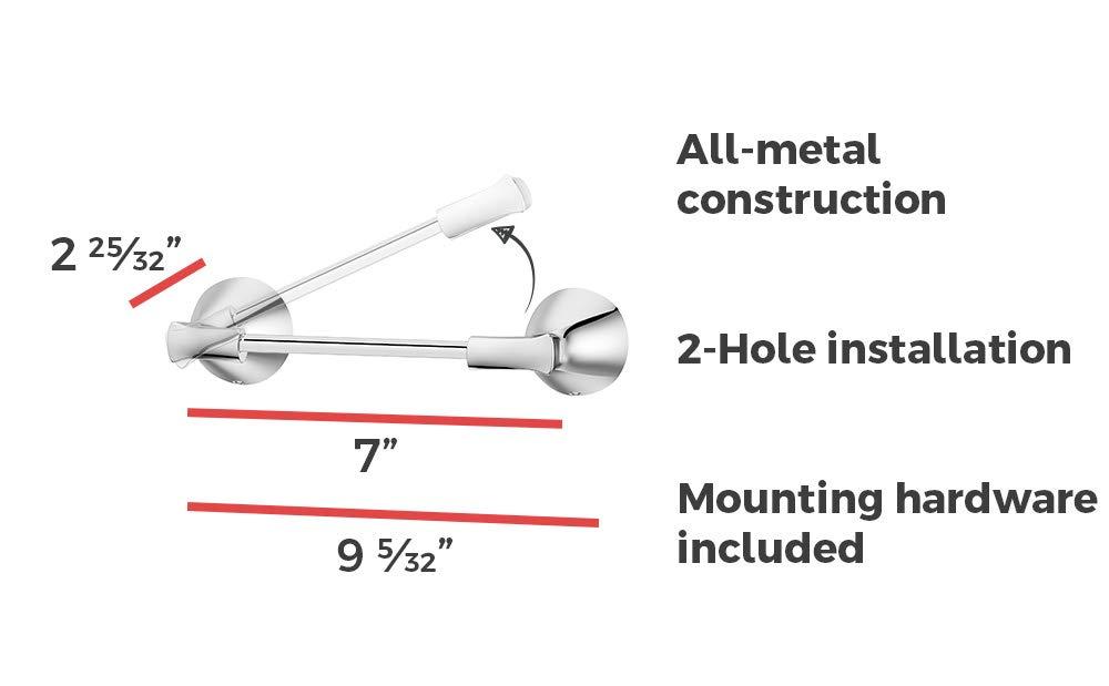 Willa Wall Mount Toilet Paper Holder