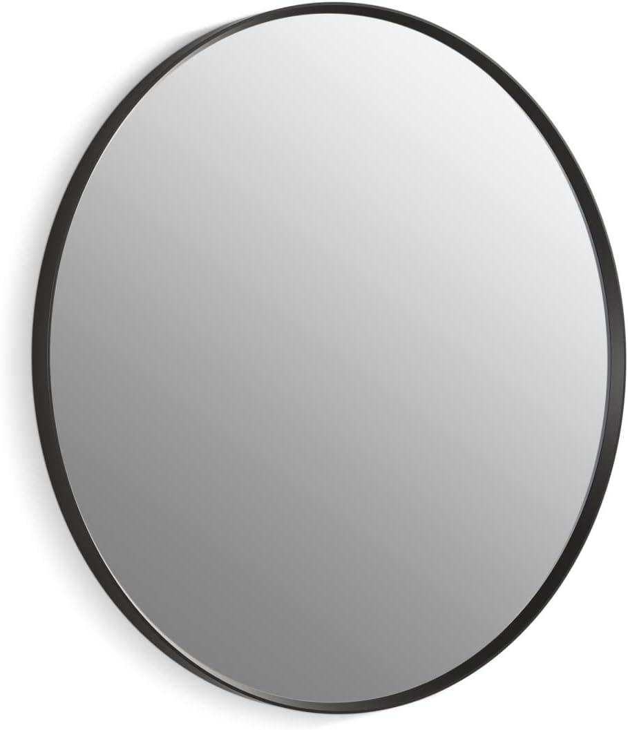 Essential Round Wall Mirror, Bathroom/Vanity Mirror with Frame