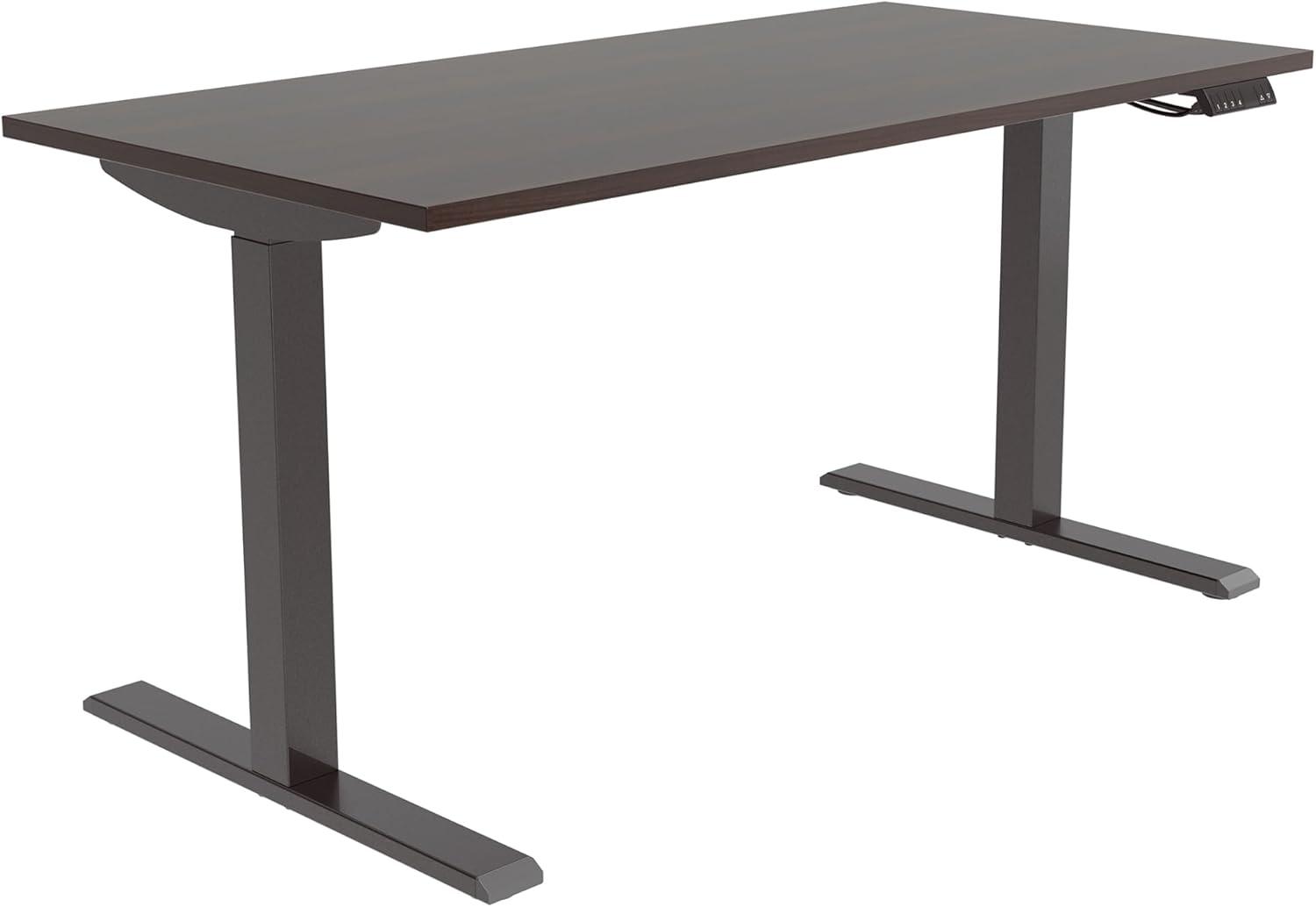 Realspace® Magellan Performance Electric 60"W Height-Adjustable Standing Desk, Espresso