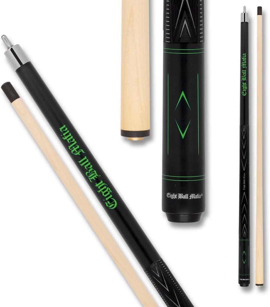 Eight Ball Mafia Eight Ball Mafia Wood 25 Oz. Pool Cues