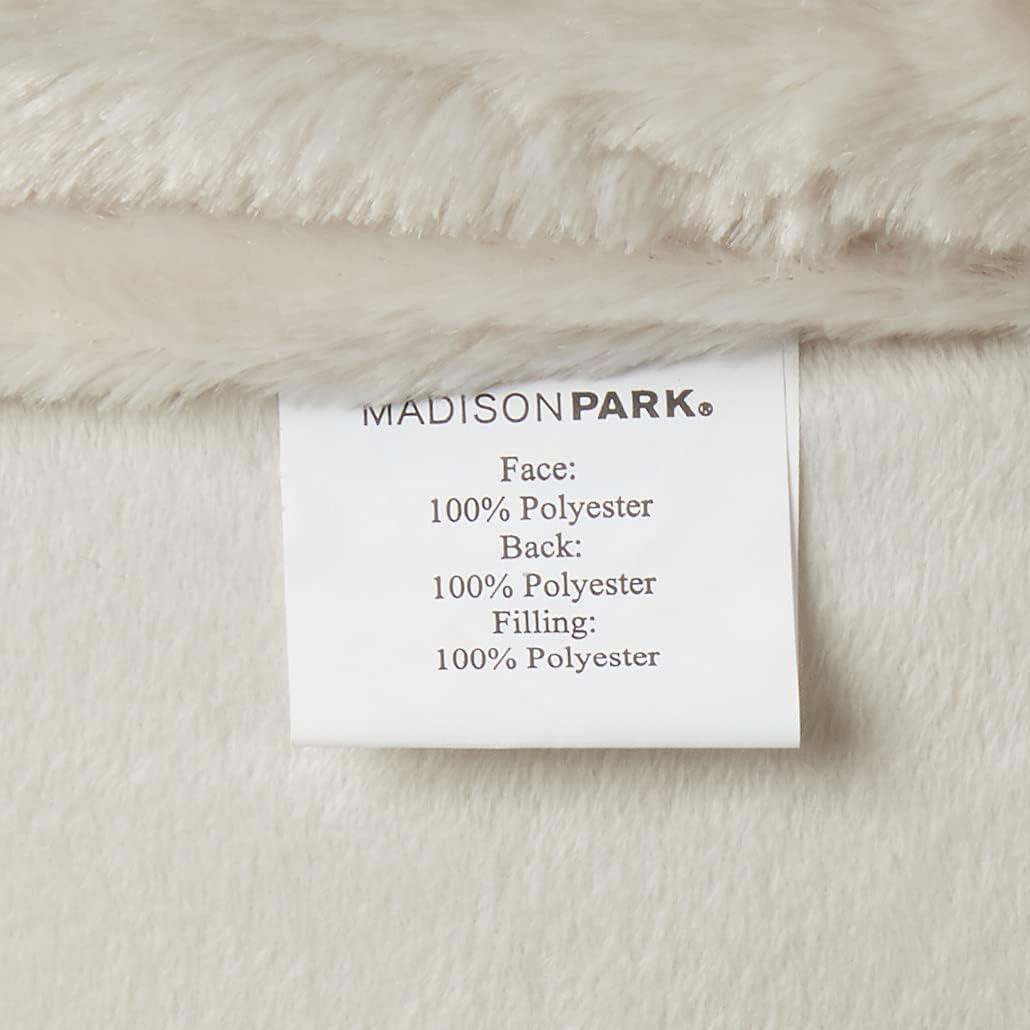 Faux Fur 3 Piece Comforter Set