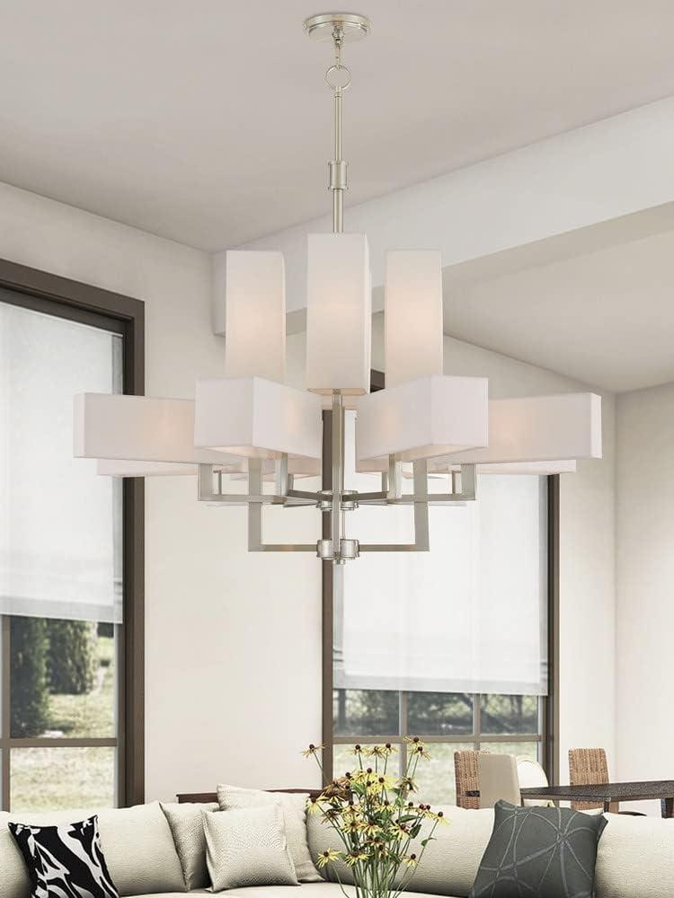 Livex Lighting Rubix 12 - Light Chandelier in  Bronze