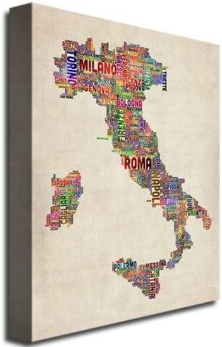 24" x 32" Italy II by Michael Tompsett - Trademark Fine Art