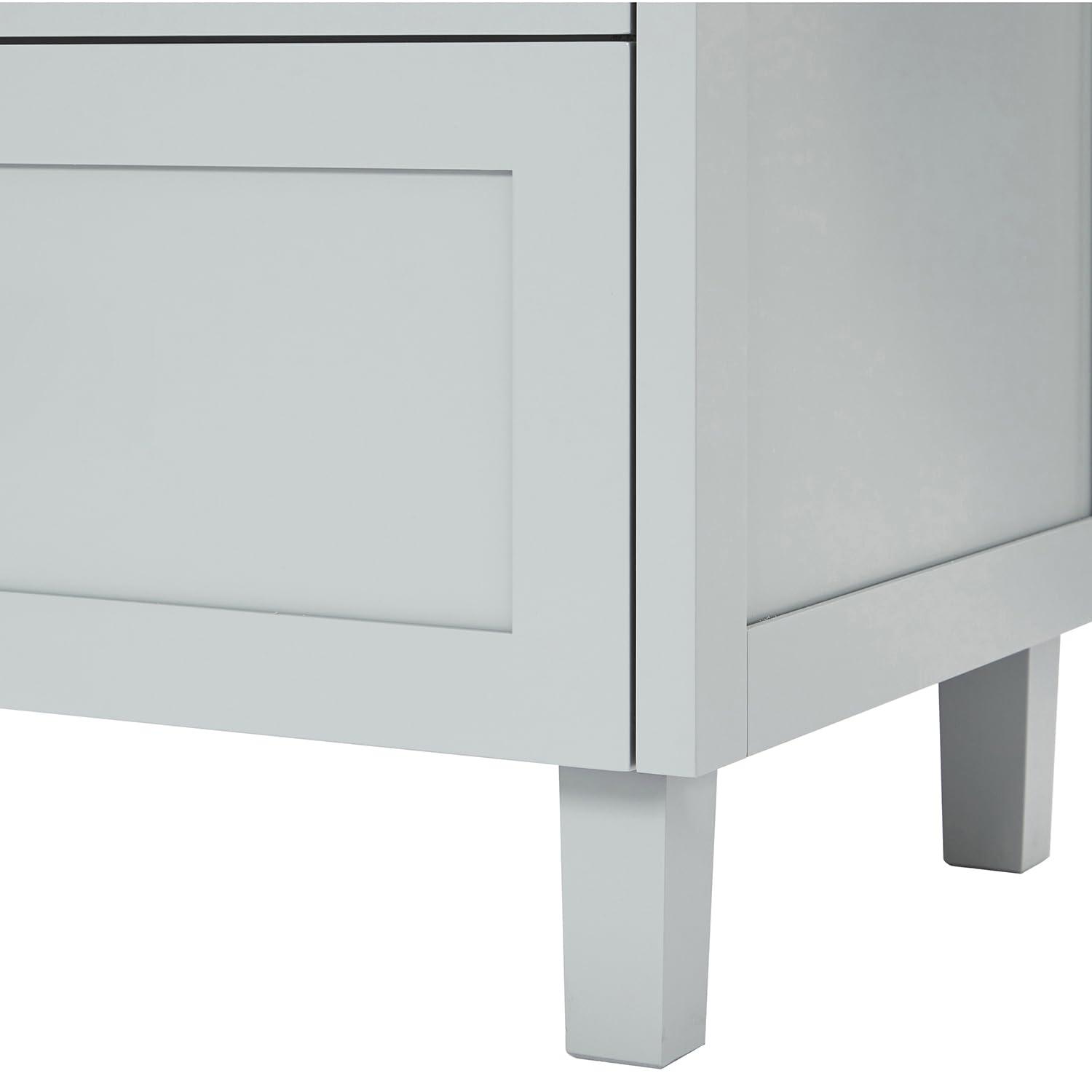 Ariel Bath ARIEL Monrow 49 Single Sink Bathroom Vanity with Italian Carrara Marble Top