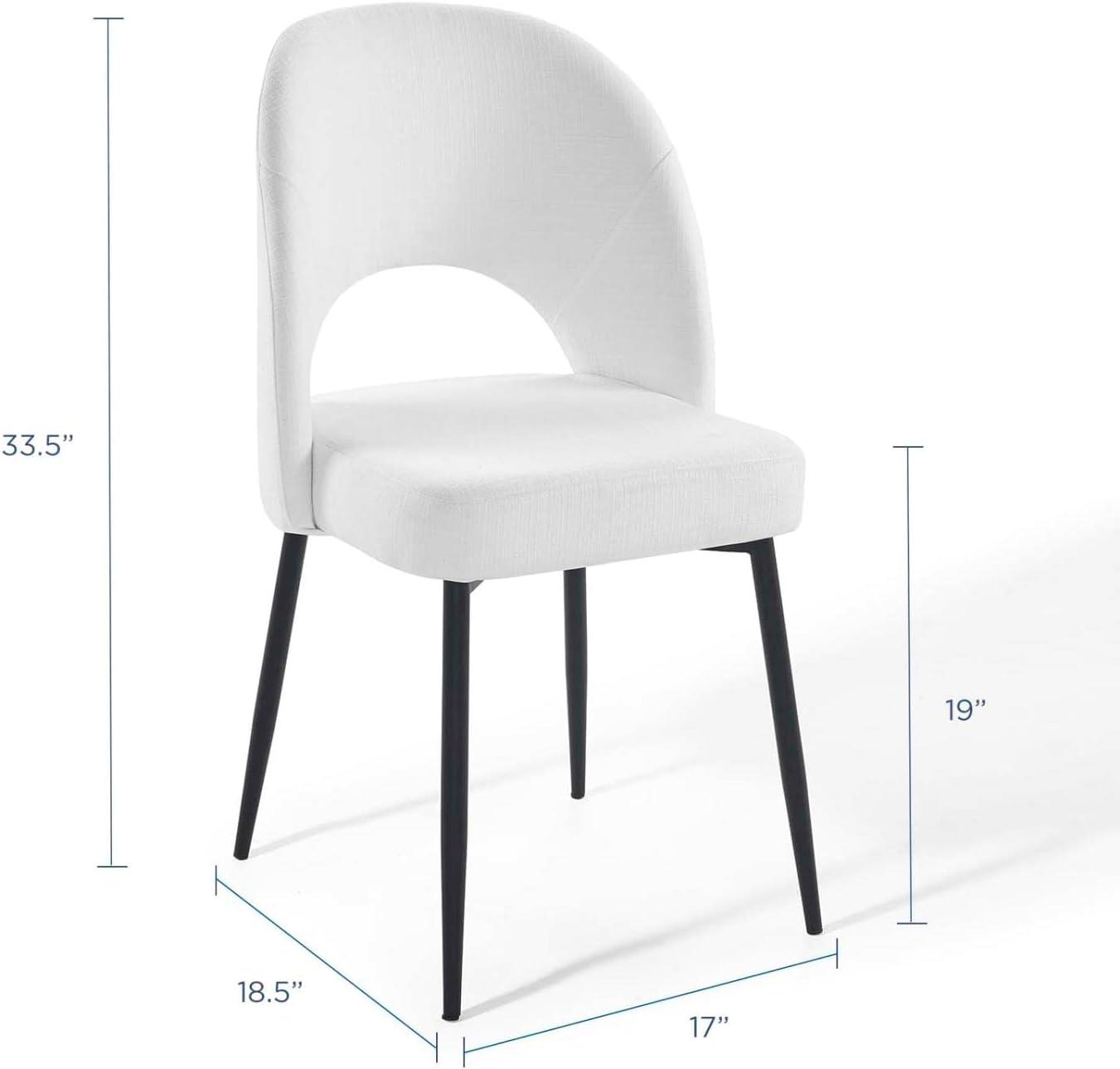 Modway Rouse Upholstered Fabric Dining Side Chair