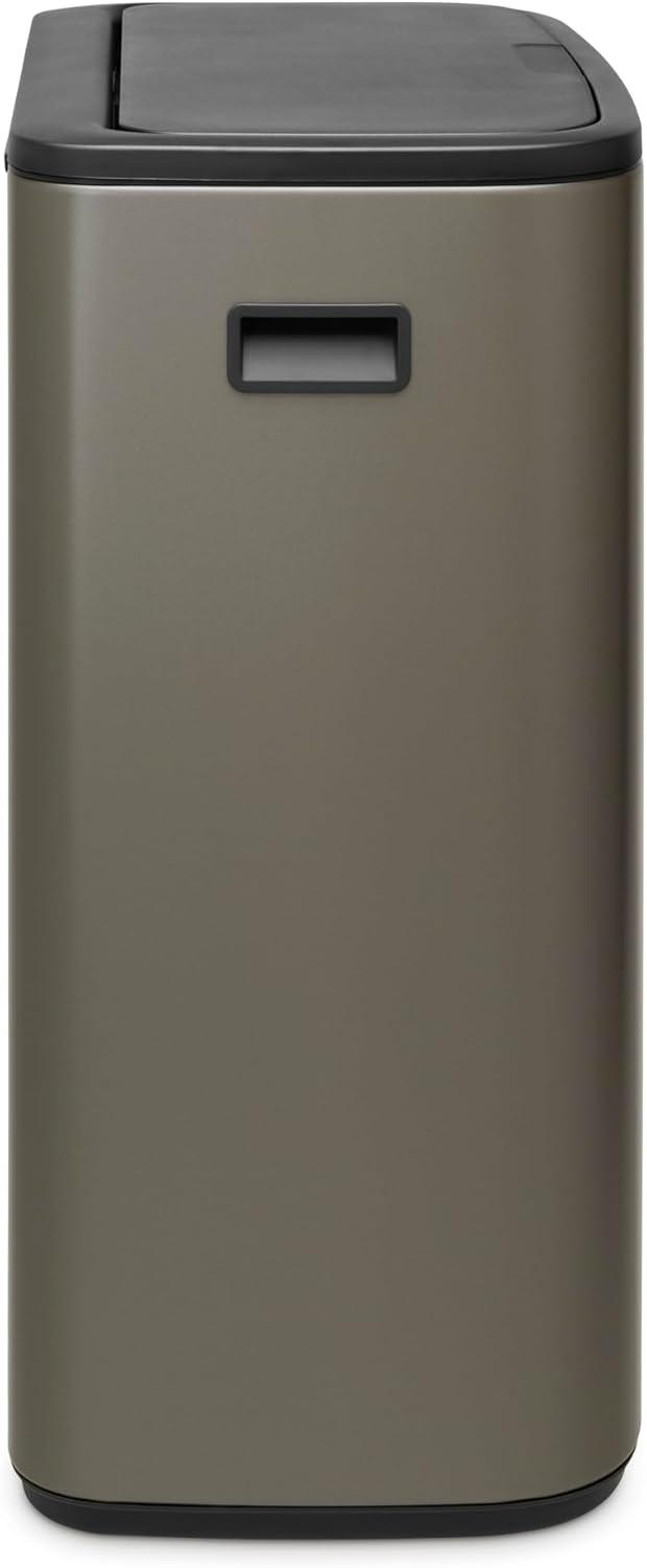 Brabantia Bo Touch Top Trash Can, 16 Gallon