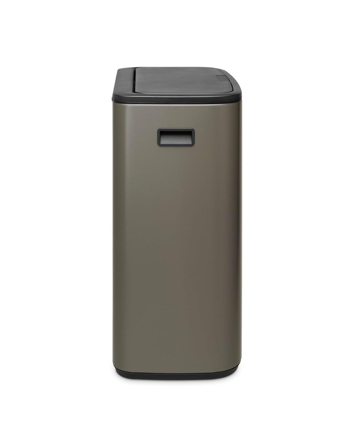 Brabantia Bo Touch Top Trash Can, 16 Gallon