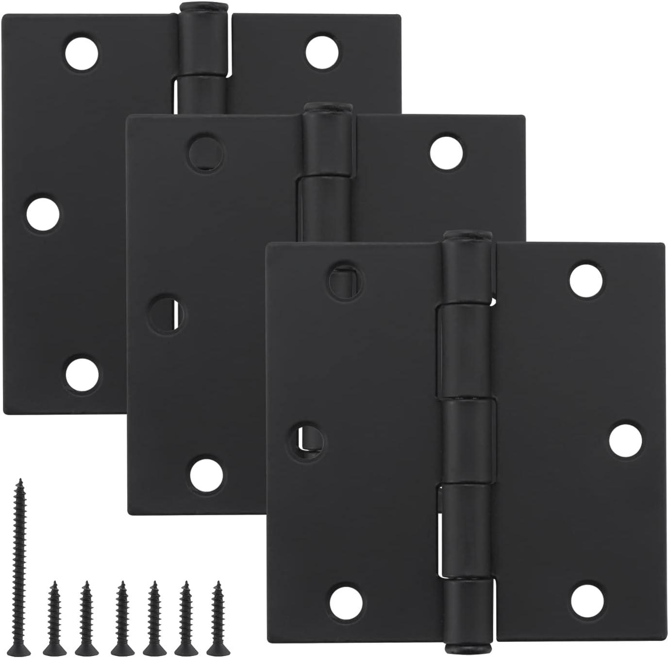 Design House 3.5" H x 3.5" W Butt Bearing Door Hinges (Set of 3)