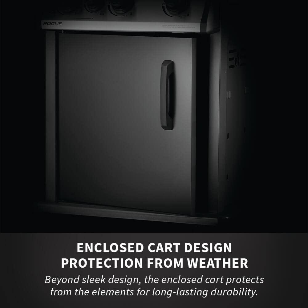 Napoleon Rogue SE Gas Grill with Infrared Rear and Side Burners, Stainless Steel