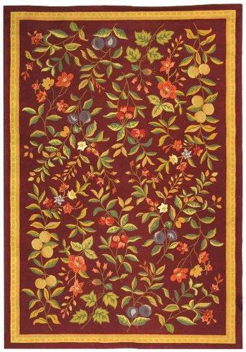 Chelsea HK210 Handmade Area Rug - 6'x9' - Burgundy - Safavieh