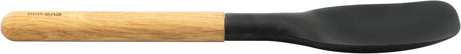 Eva Solo | Nordic Kitchen Serving Spoon, Large | Natural Oak Handle | Serving Utensil Buffet Banquet Spoon | Danish Design & Functionality