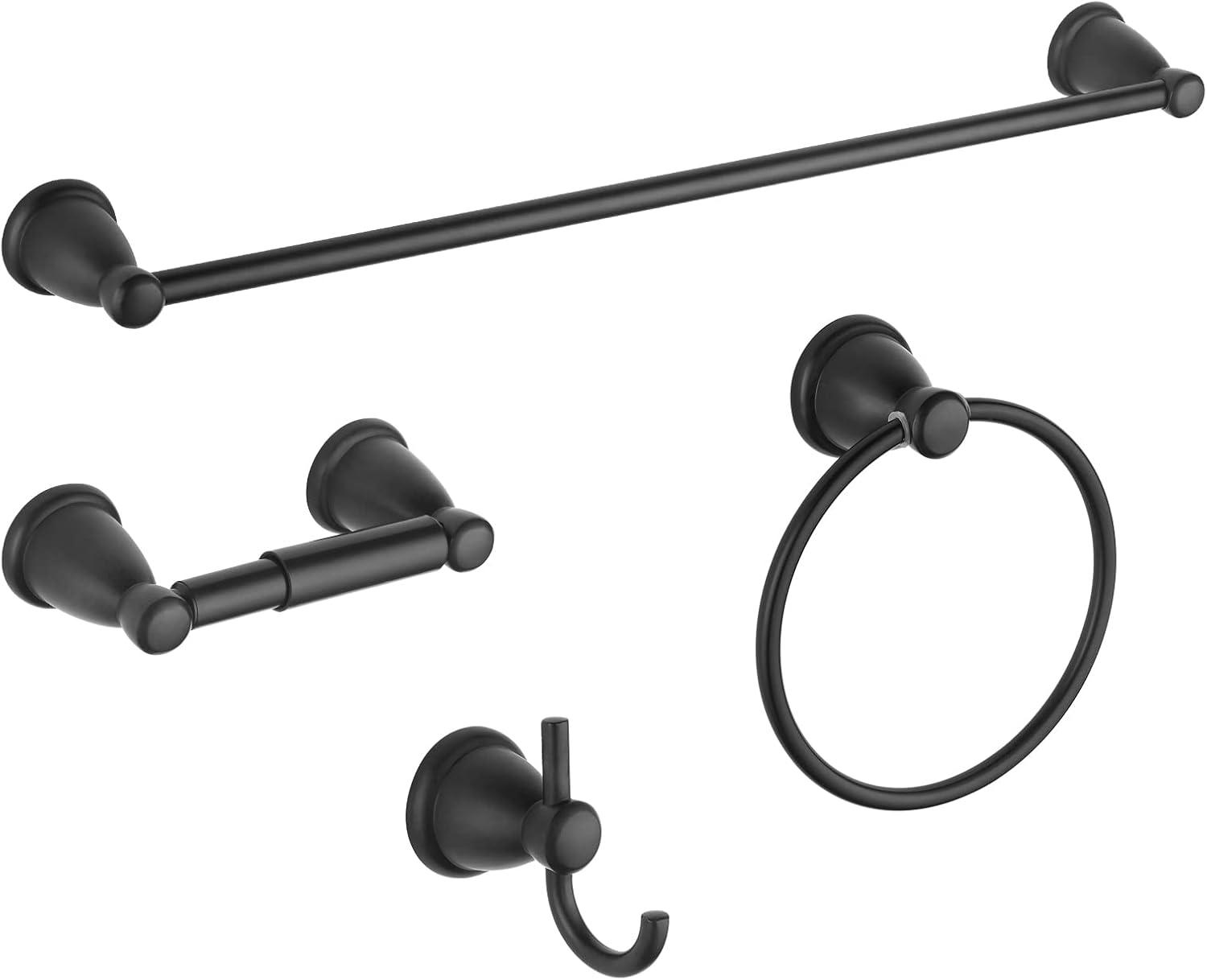 4 - Piece Bathroom Hardware Set