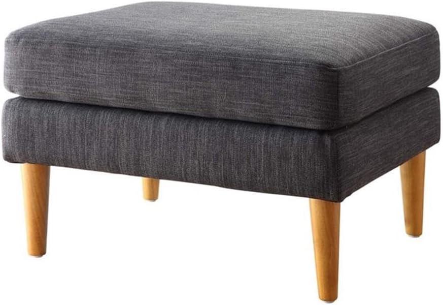 Convenience Concepts Designs4Comfort No Tools Marlow Mid Century Ottoman