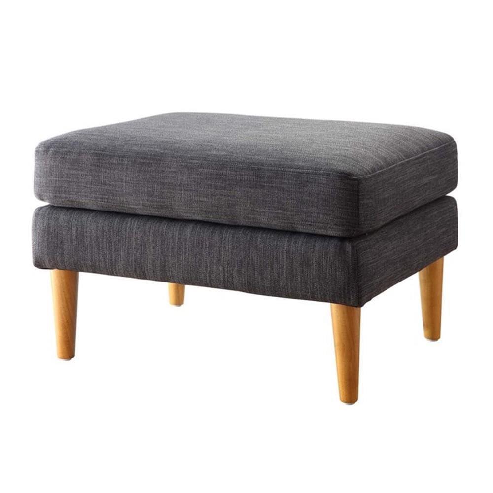 Convenience Concepts Designs4Comfort No Tools Marlow Mid Century Ottoman