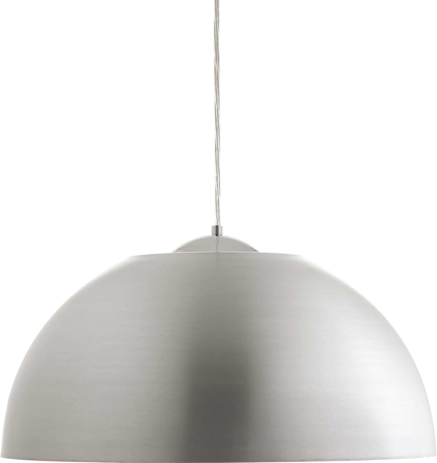 Progress Lighting Dome Collection 1-Light LED Pendant, Antique Bronze, Steel, 22" Width, 11.75" Height, 3000K, 1086 Lumens