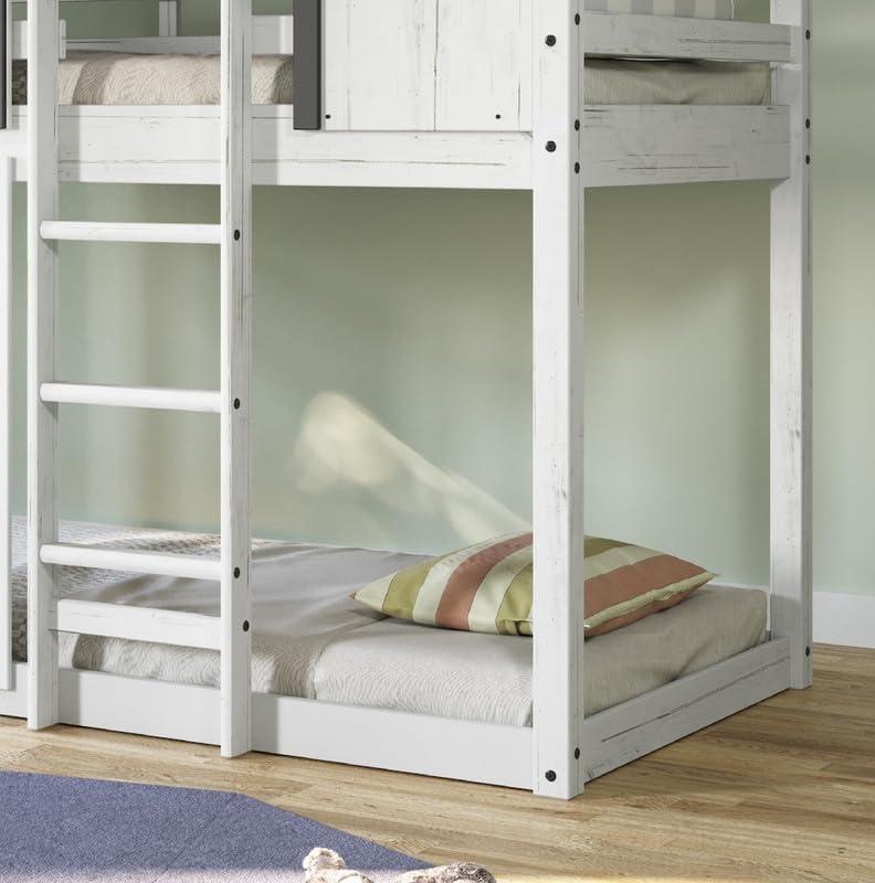 Child Craft Play House Twin Over Twin Standard Bunk Bed