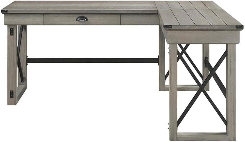 ACME Talmar Writing Desk with Lift Top in Rustic Oak