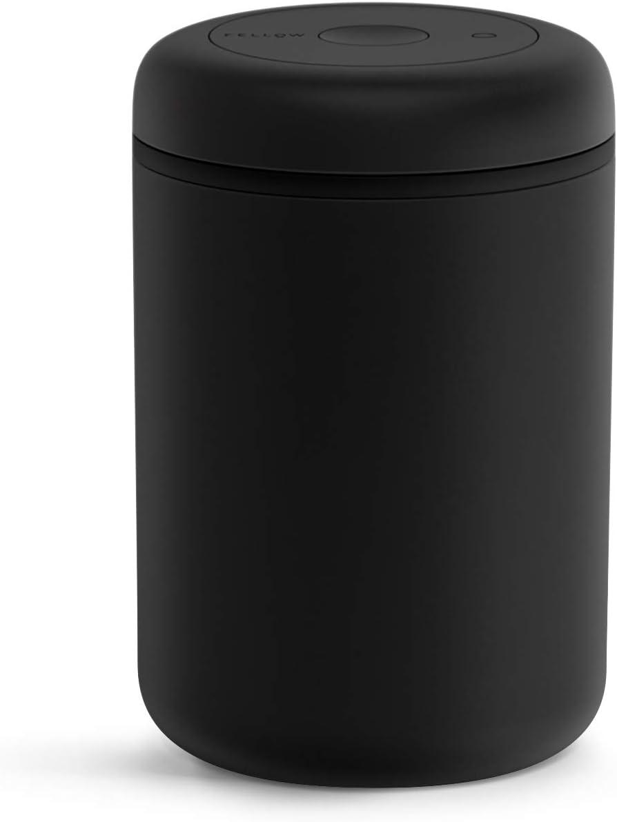 Fellow Atmos Large Vacuum Canister in Matte Black