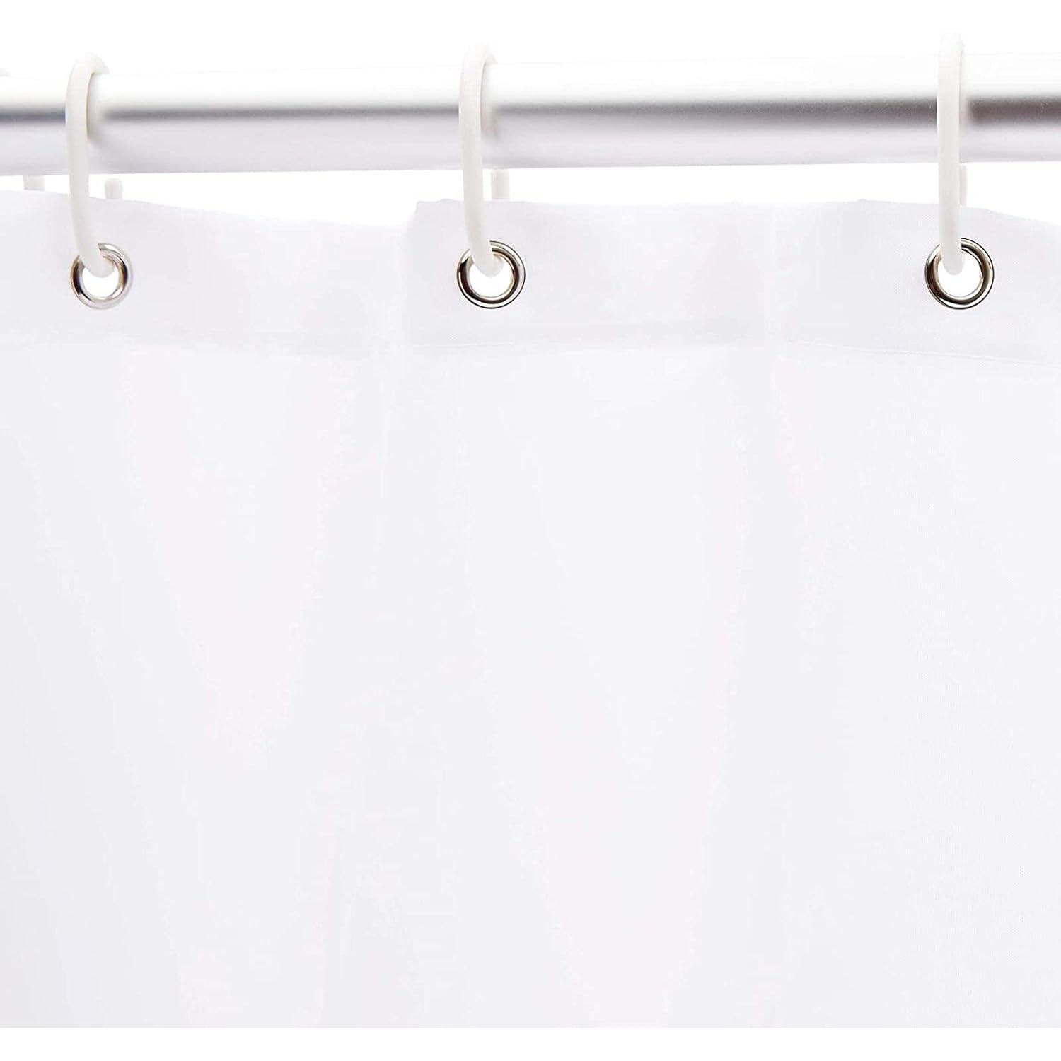 Farmhouse Shower Curtain Set with 12 Hooks, Rustic Bathroom Decor (72 x 72 in)