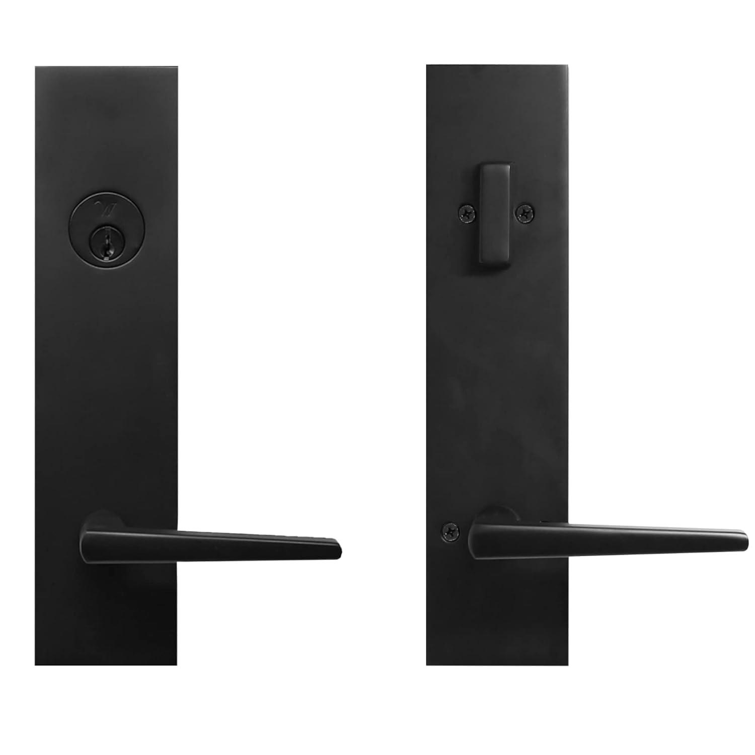 Weslock 066213232SL2D Complete Transitional Entry Lever Set with Deadbolt