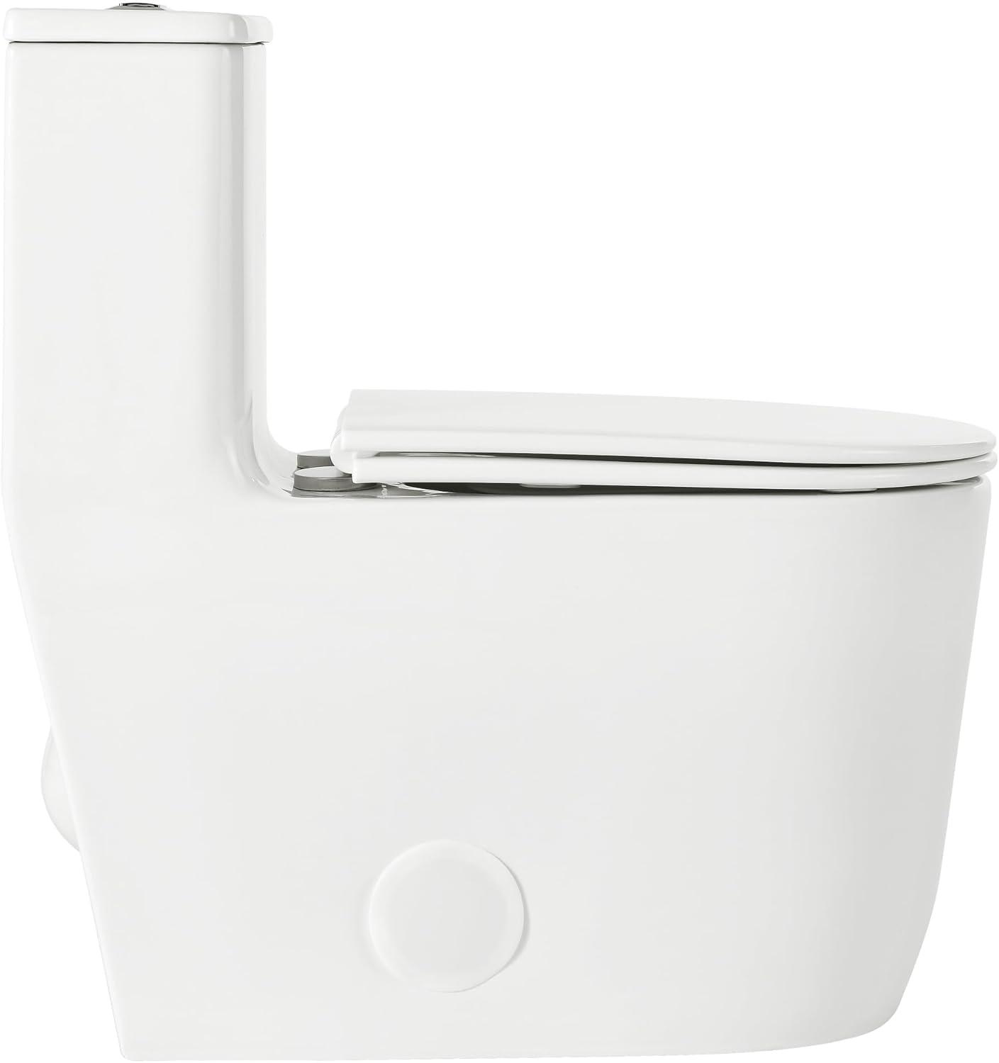 Liberte One-Piece Elongated Toilet Dual-Flush 1.1/1.6 gpf