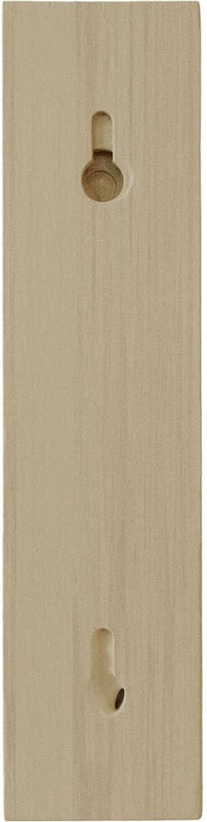 Ekena Millwork Traditional H 2.5'' W D Wood Bracket / Corbel