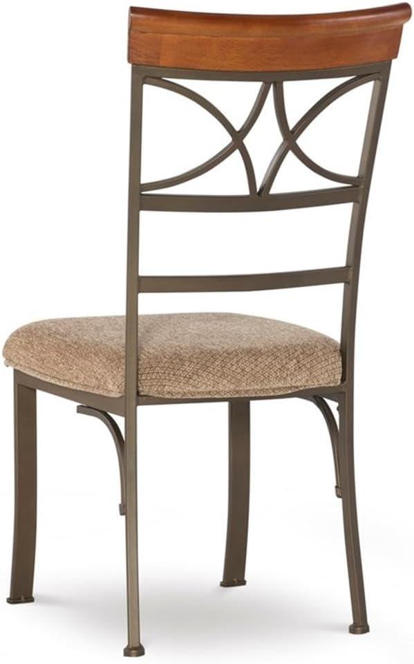 Powell Hamilton Dining Chair, Set of 2, Cherry