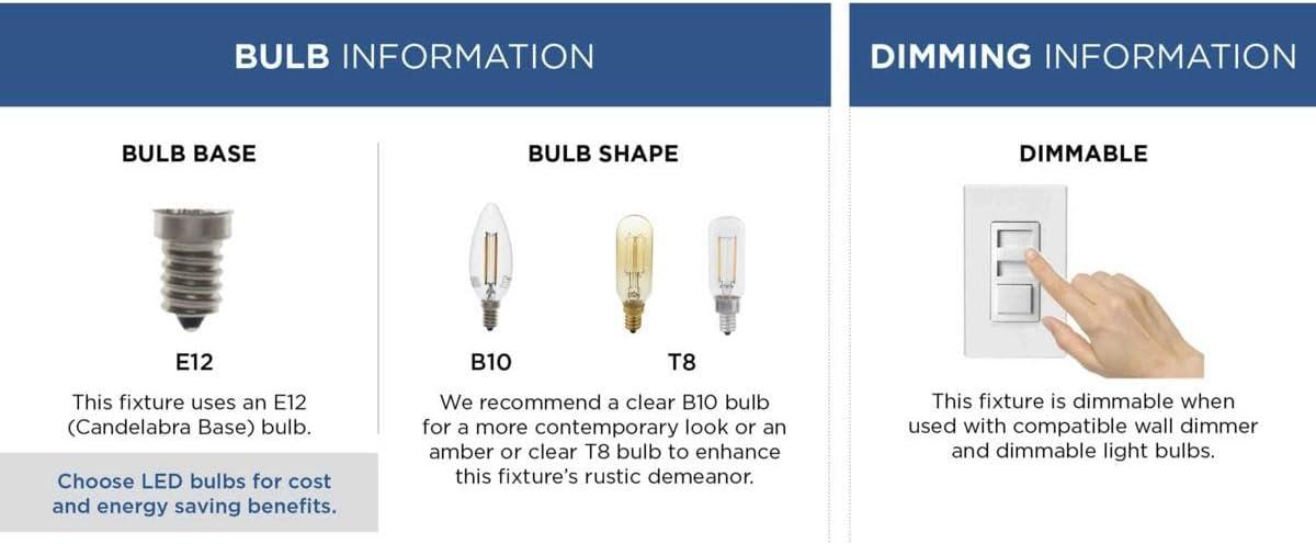 Progress Lighting Equinox 5-Light Chandelier Pendant, Steel, Polished Nickel, No Shade