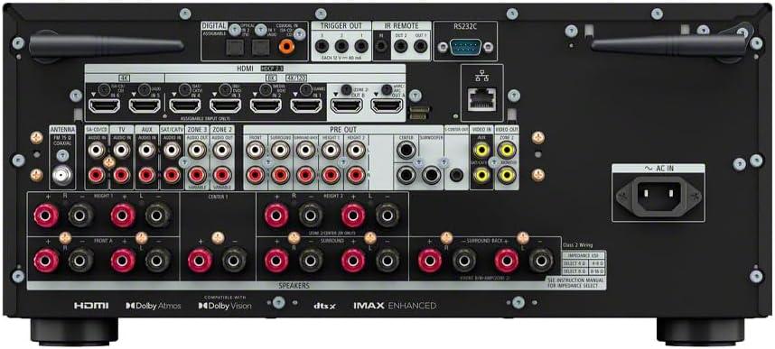 Sony STR-AZ5000ES 11.2 Channel 8K Home Theater AV Receiver with Dolby Atmos