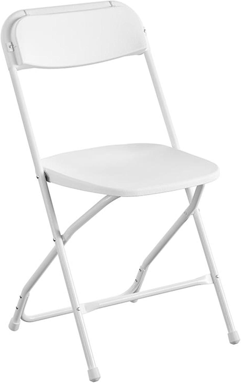 ZOWN Premium Commercial Plastic Stacking, Indoor/Outdoor Folding Chair
