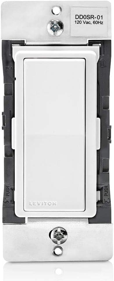 120VAC Decora Digital/Decora Smart Coordinating Switch Remote, 3-Way or up to 9 Additional Locations, Ivory DD0SR-1Z
