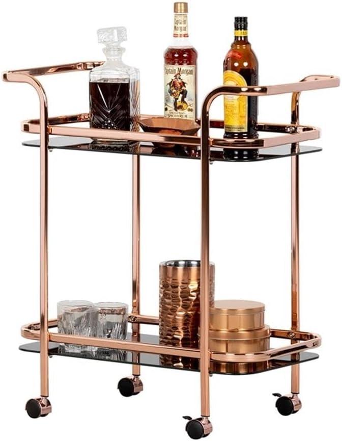 Maliza Metal Bar Cart