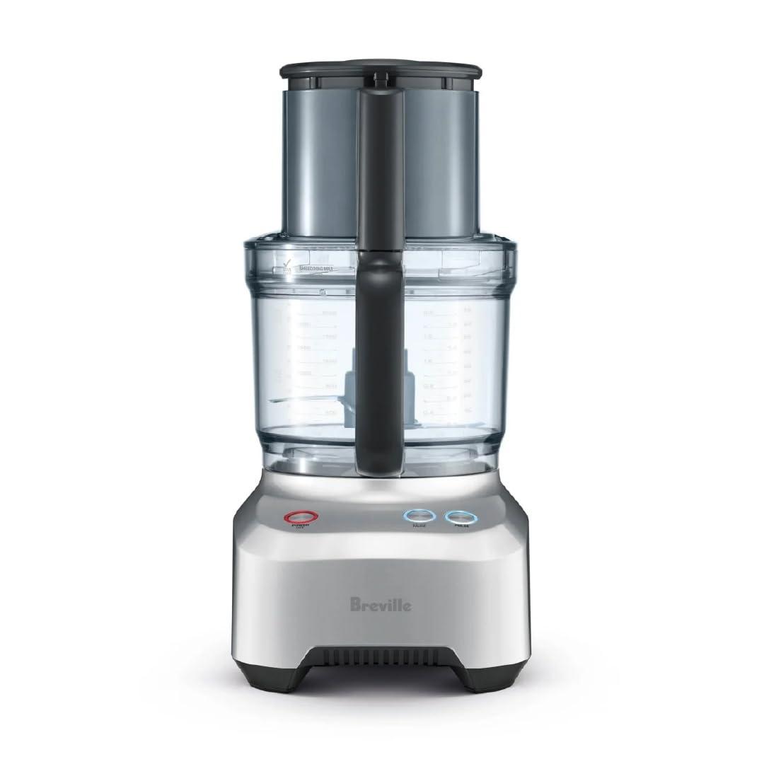 Breville Sous Chef 12 Cup Food Processor Brushed Stainless Steel: 1000W, 12-Cup, Safety Lock, Dishwasher-Safe Parts