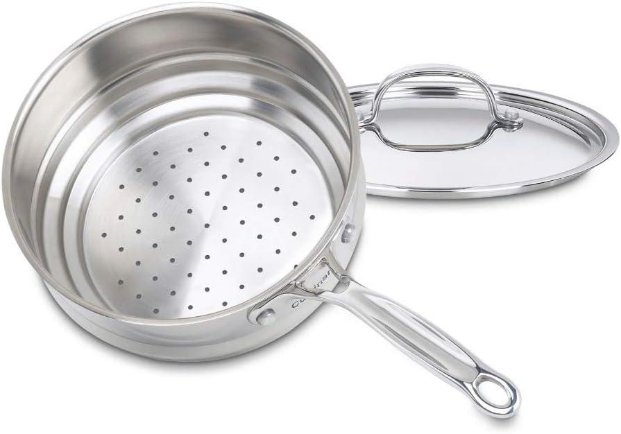 Cuisinart Chef's Classic 20-Centimeter Universal Steamer with Cover