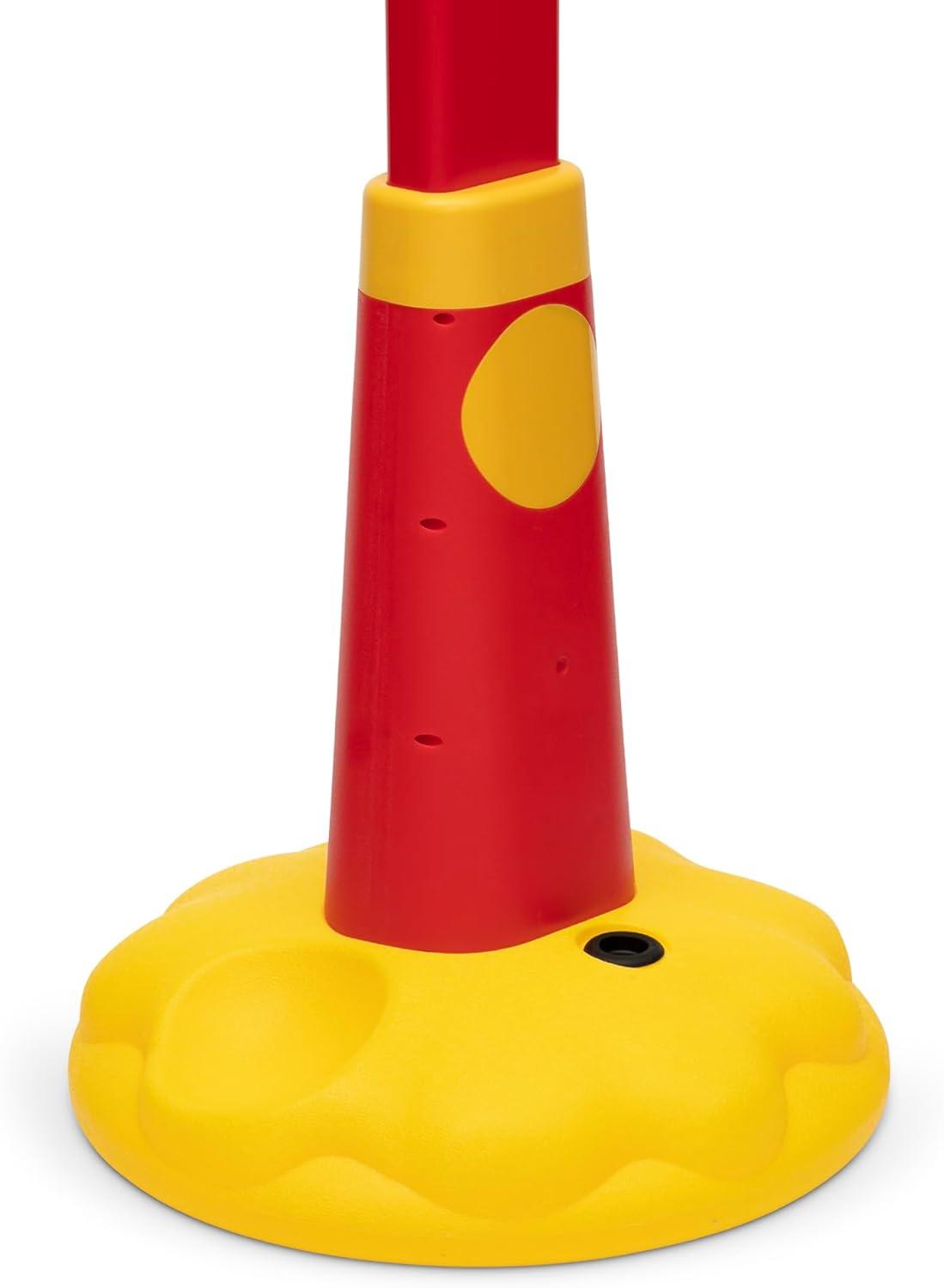 Spidey and His Amazing Friends Plastic Basketball Set by Delta Children – Includes Basketball Hoop, 1 Basketball and Ball Pump