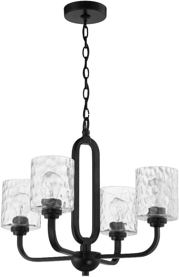 Craftmade Lighting 4 - Light Chandelier in  Flat Black