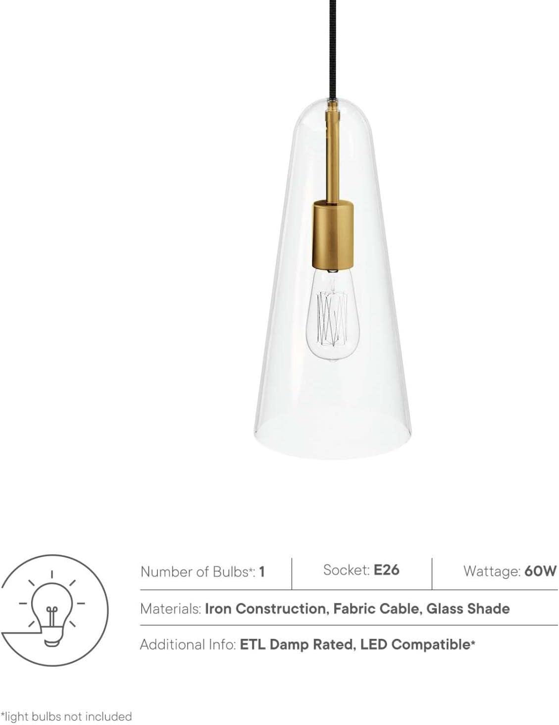 Modway Modway Beacon 1-Light Pendant Light