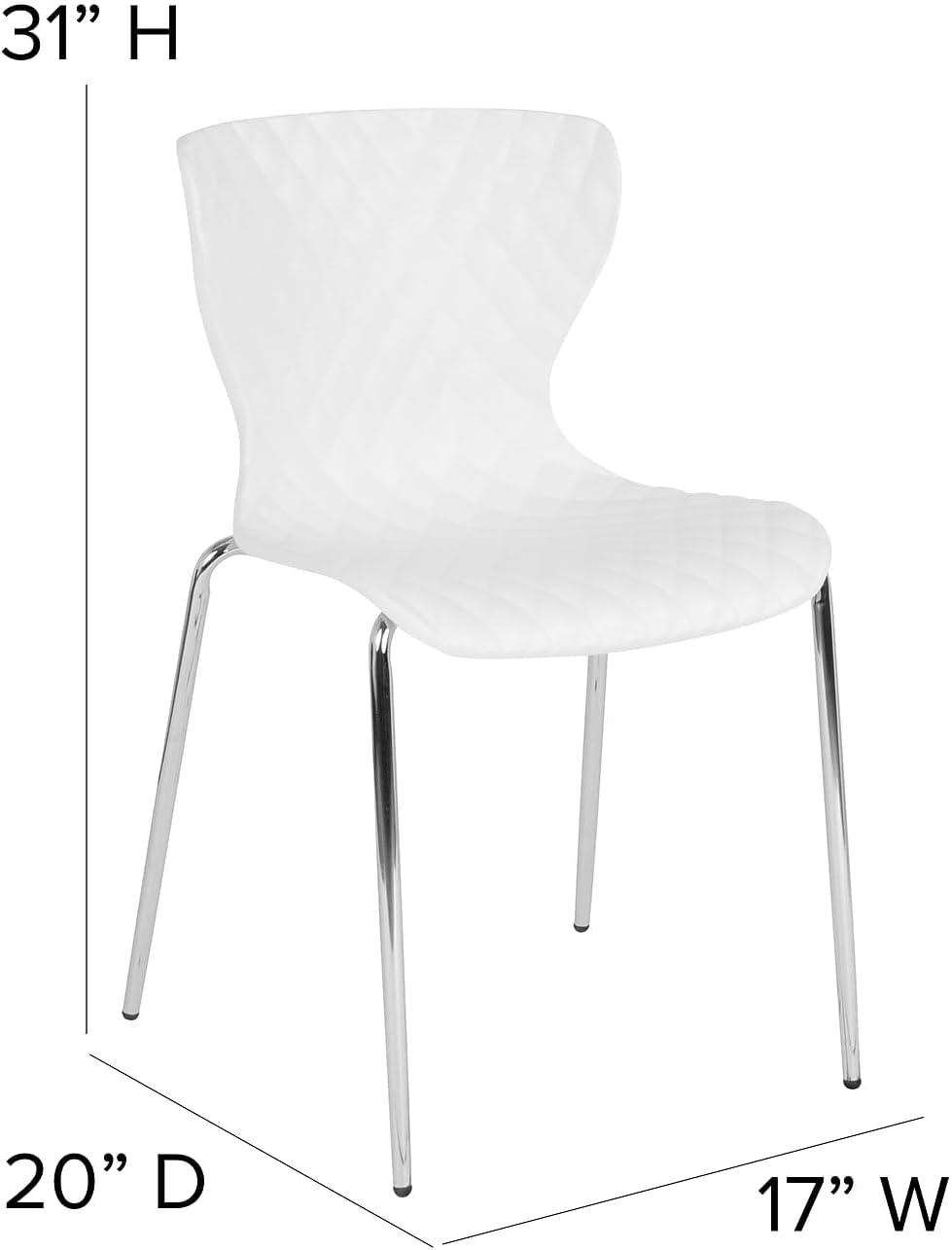 Flash Furniture Lowell Contemporary Plastic Stack Chair