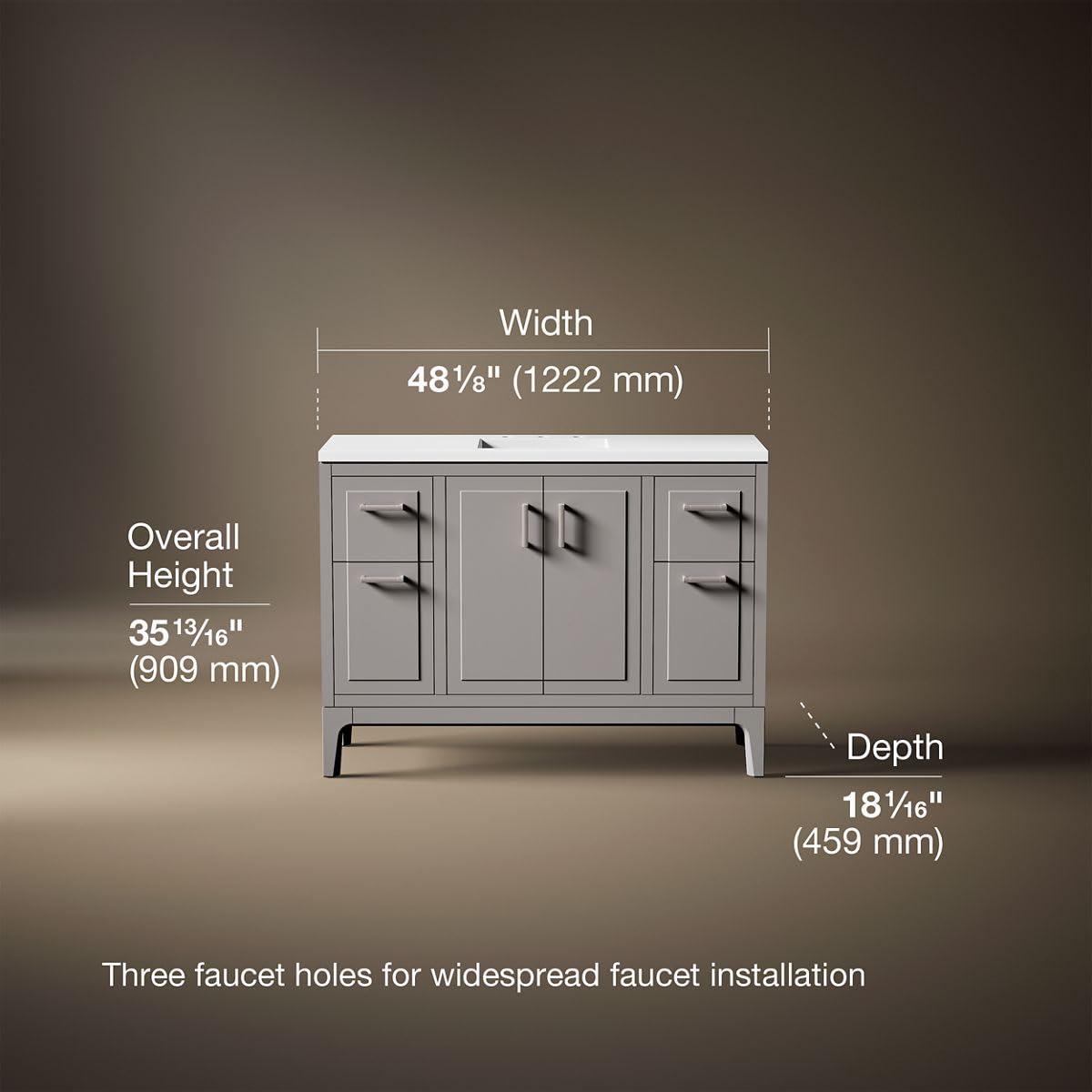 Seer 48.13" Single Bathroom Vanity Set