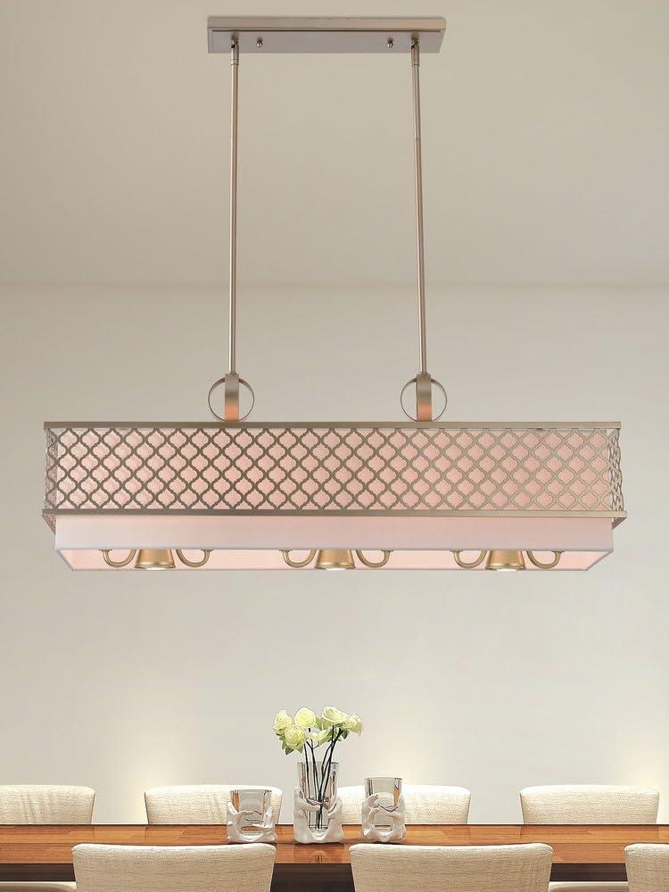 9 - Light Square / Rectangle Chandelier
