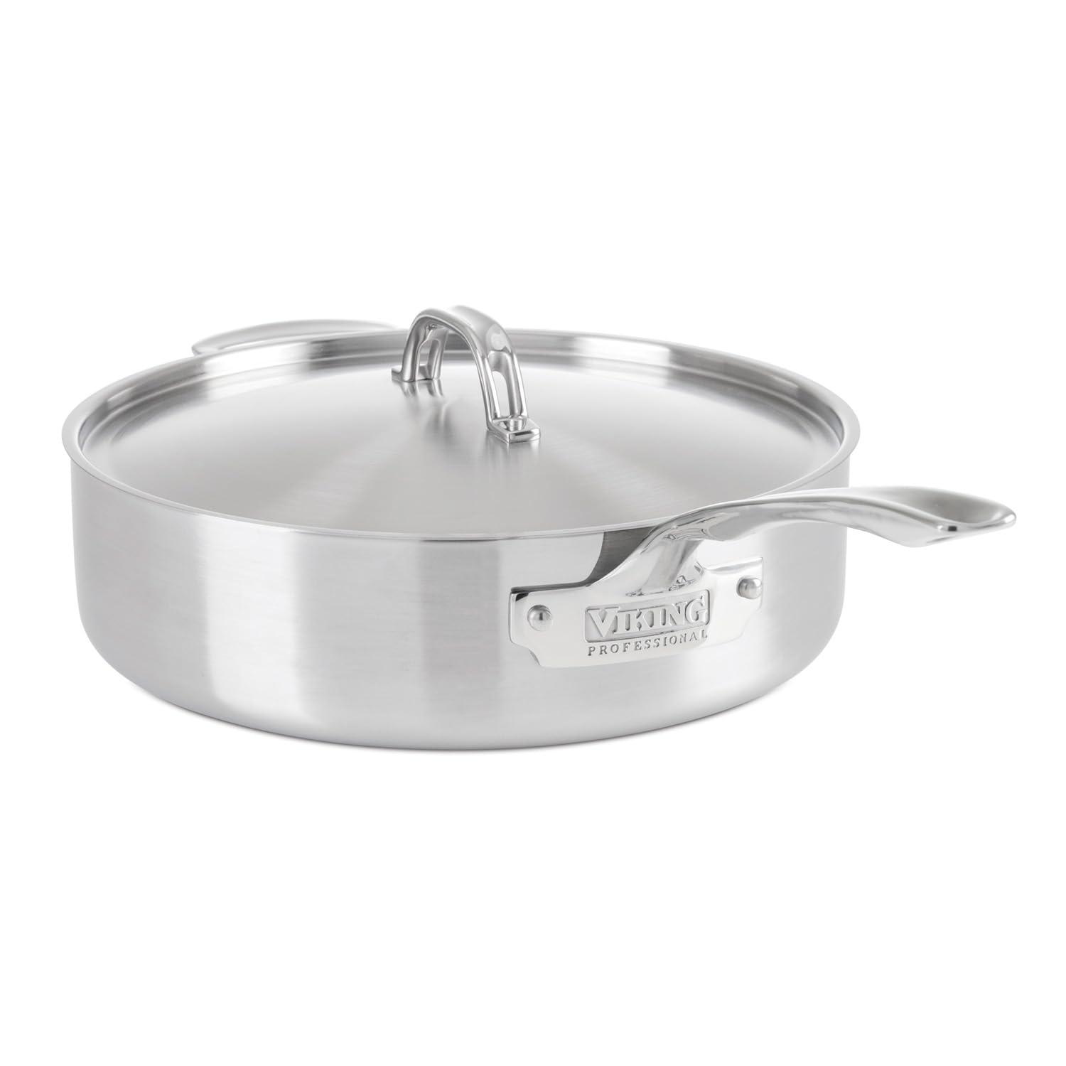 Viking Viking Professional 5-Ply Saute Pan with Lid